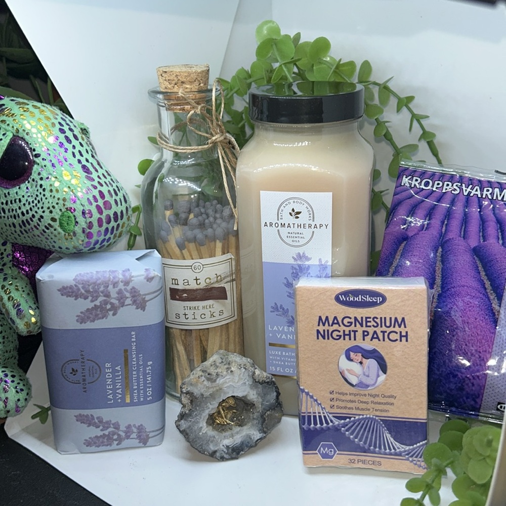 therapy Lavender & Vanilla Bath Set
